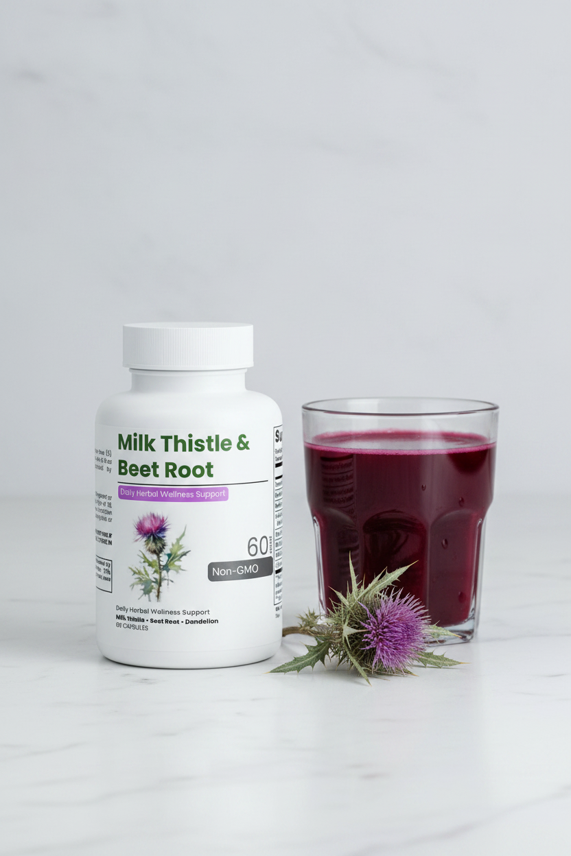 Veylora Milk Thistle and Beet Root Liver Support